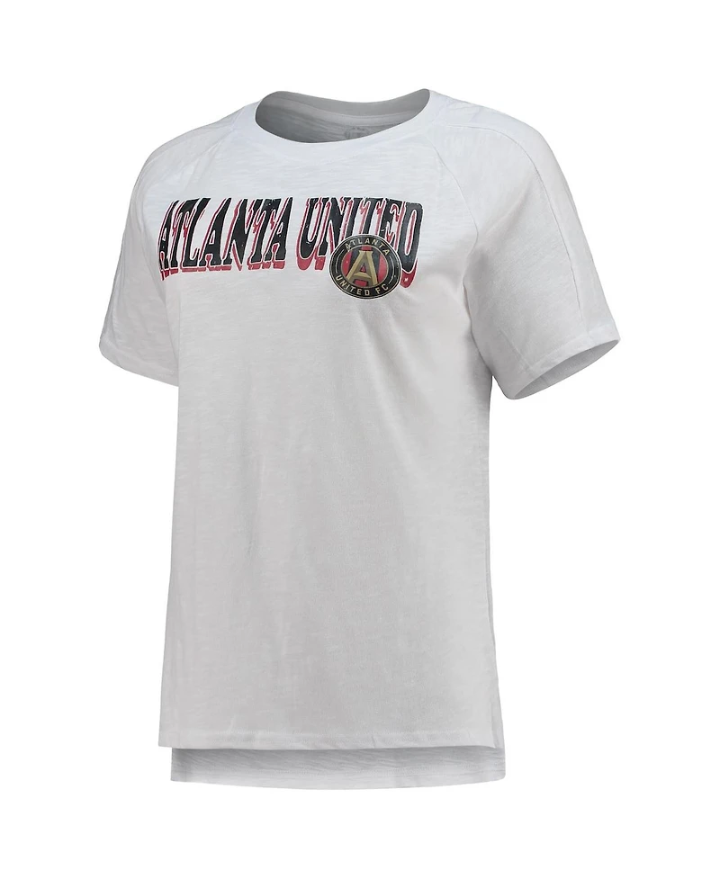 Concepts Sport Women's White Atlanta United Fc Resurgence T-Shirt