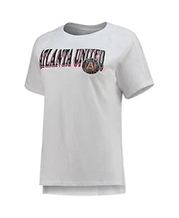 Concepts Sport Women's White Atlanta United Fc Resurgence T-Shirt