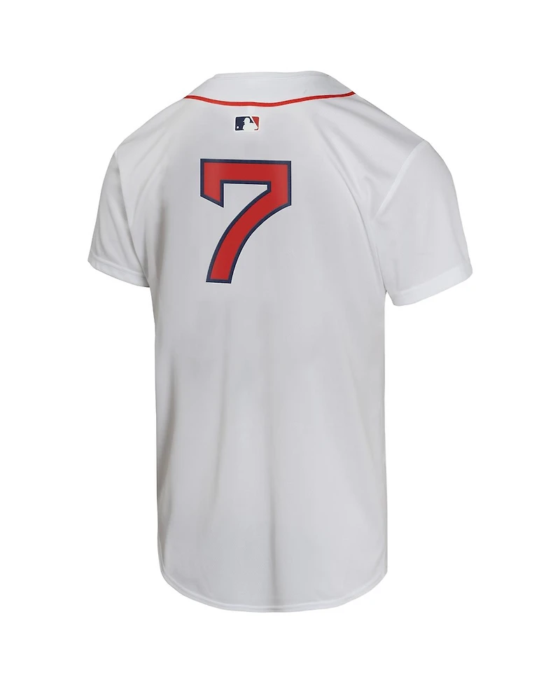 Nike Big Boys and Girls Masataka Yoshida White Boston Red Sox Home Game Player Jersey