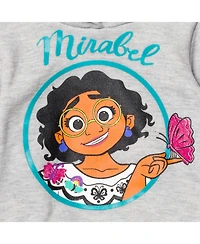 Encanto Girls Mirabel Pullover Fleece Hoodie and Leggings Outfit Set