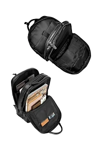 Large Leather Backpack with Thick Top Handle internal 15in Laptop bag Victoria Hyde Cowboy
