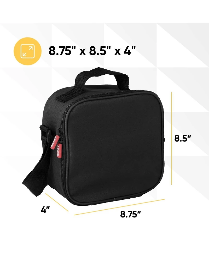 Superio Insulated Lunch Bag with Containers
