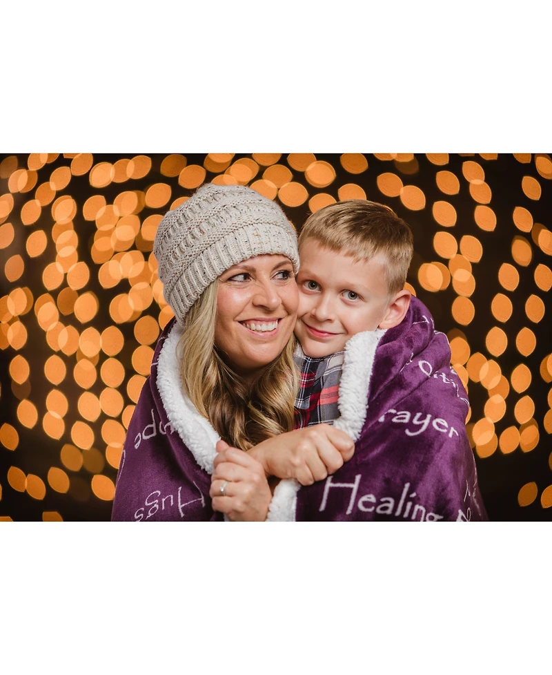 Chanasya Premium Healing Hugs Gift Blanket - for Hope Support Comfort Encouragement Sympathy