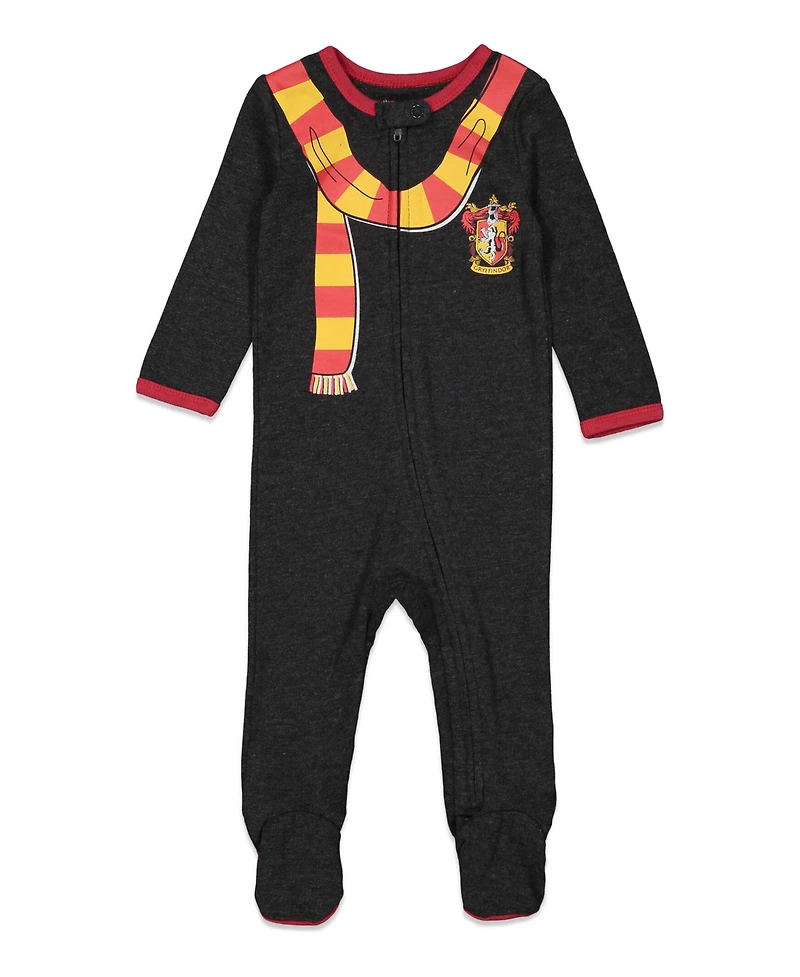 Harry Potter Baby Boys 2 Pack Zip Up Costume Sleep N' Play Coveralls Newborn to