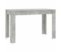 vidaXL Dining Table Concrete Gray 47.2"x23.6"x29.9" Engineered Wood