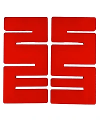 Swanky Designs Geometric Stud Earrings