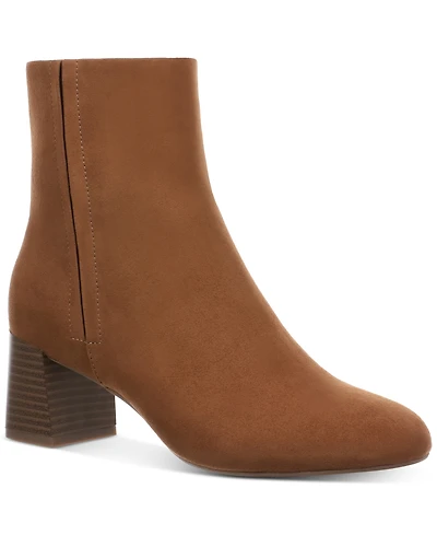 Style & Co Women's Brookss Block Heel Dress Booties, Created for Macy's