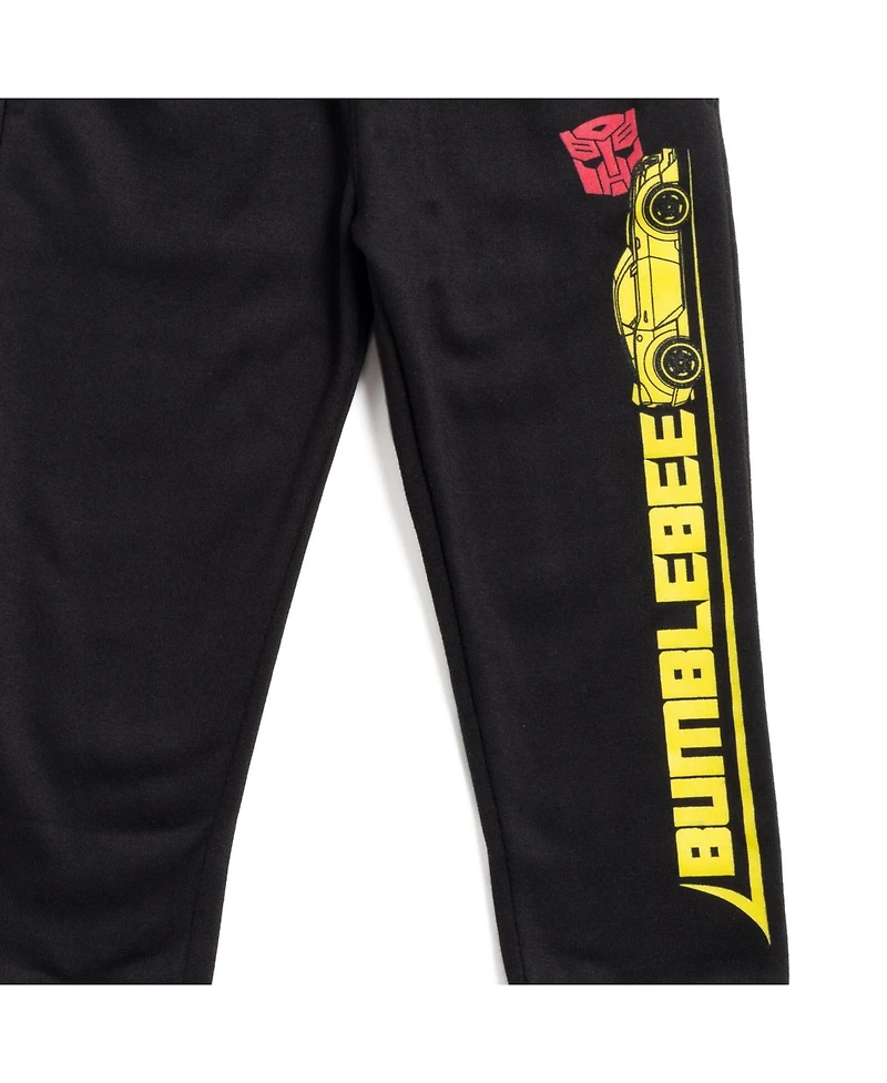 Transformers Toddler Boys Optimus Prime Bumblebee Fleece 2 Pack Pants to