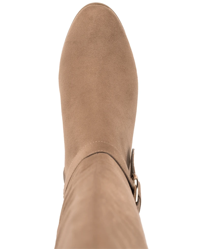 Style & Co Women's Omahaa Western Belt Boots, Created for Macy's