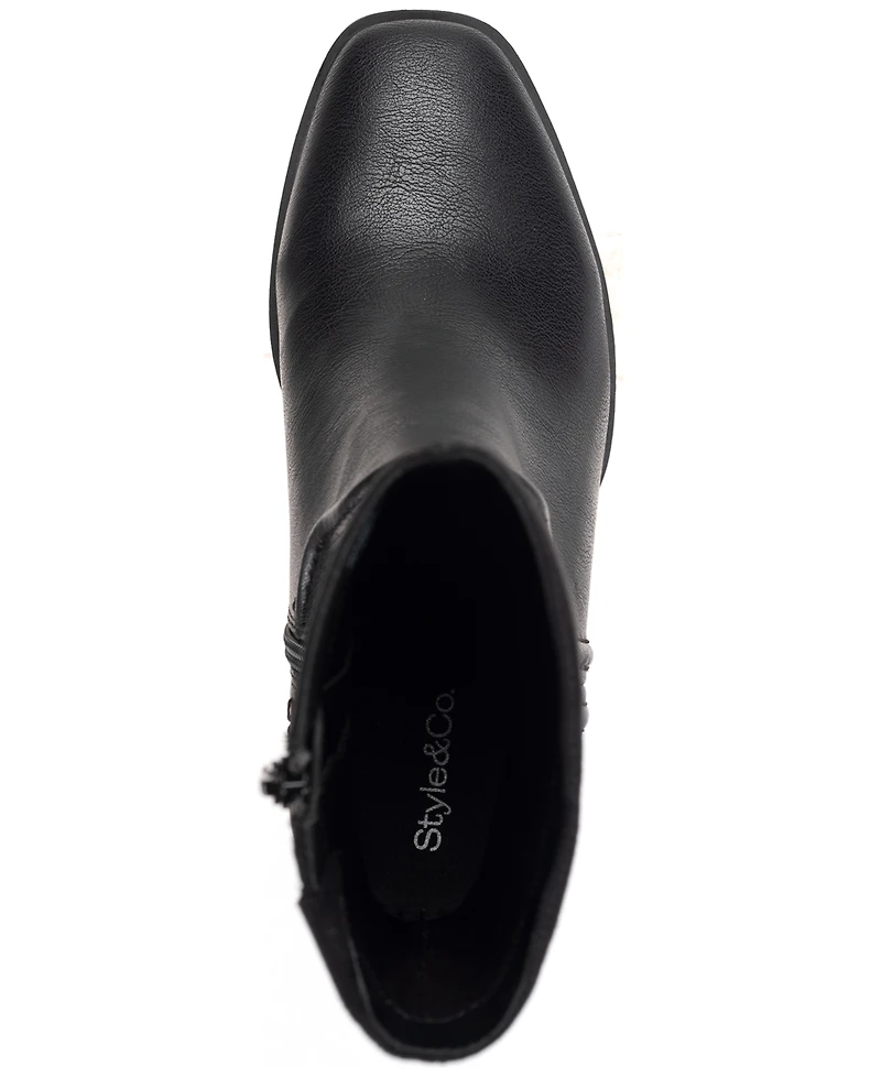 Style & Co Women's Queenyy Mid Shaft Boots, Created for Macy's