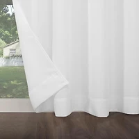 Sailor Indoor/Outdoor Uv Protectant Room Darkening Grommet Curtain Panel