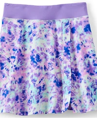 Lands' End Big Girls Plus Split Hem Active Skort