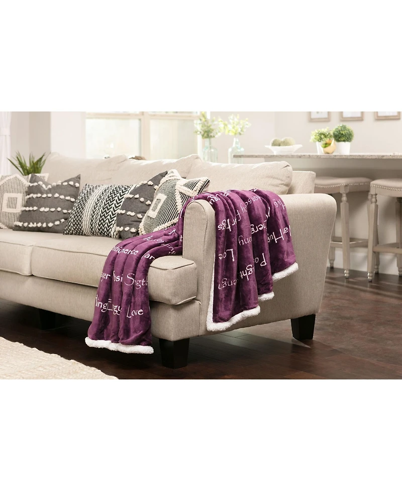 Chanasya Premium Sympathy Warm Hugs Gift Throw Blanket - Cancer Chemo Survivor Get Well Caring Gifts