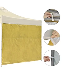 InstaHibit Universal Sidewall UV50+ Fit 10x10 Ft Pop up Canopy 1 Piece Party