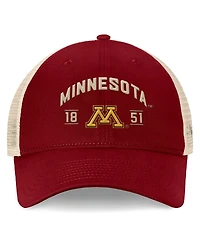 Top of the World Men's Maroon Minnesota Golden Gophers Heritage Waylon Trucker Adjustable Hat