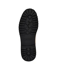 Calvin Klein Women's Kalonie Almond Toe Lug-Sole Casual Booties