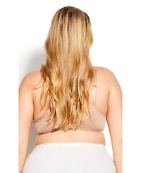 Avenue Women's Lace Balconette Underwire Bra