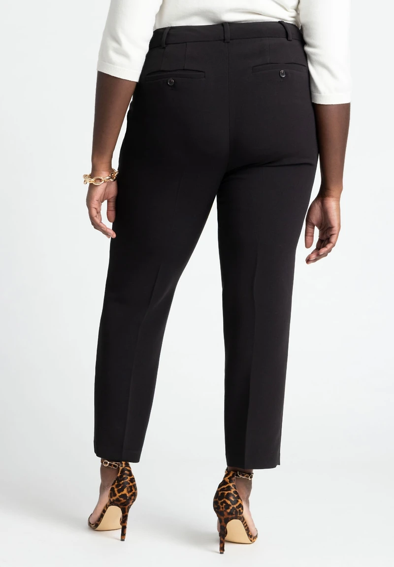Eloquii Women's The 365 Semi Stretch Slim Leg Pant