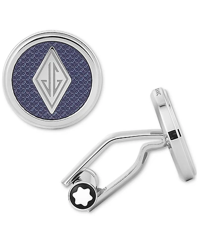 Montblanc Men's Great Characters Homage to The Great Gatsby Stainless Steel Cuff Links