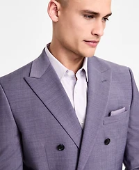 Bar Iii Men's Slim-Fit Peak-Lapel Double-Breasted Suit Jacket, Exclusively at Macy's