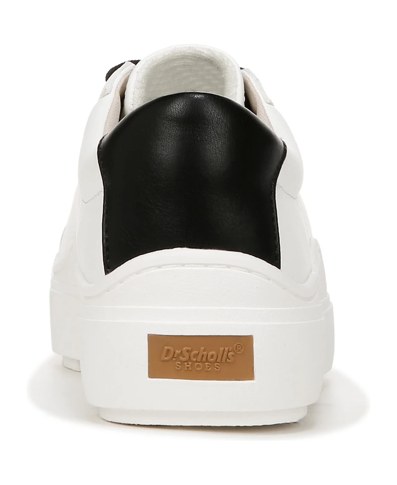 Dr. Scholl's Women's Time Off Lace Up Platform Sneakers