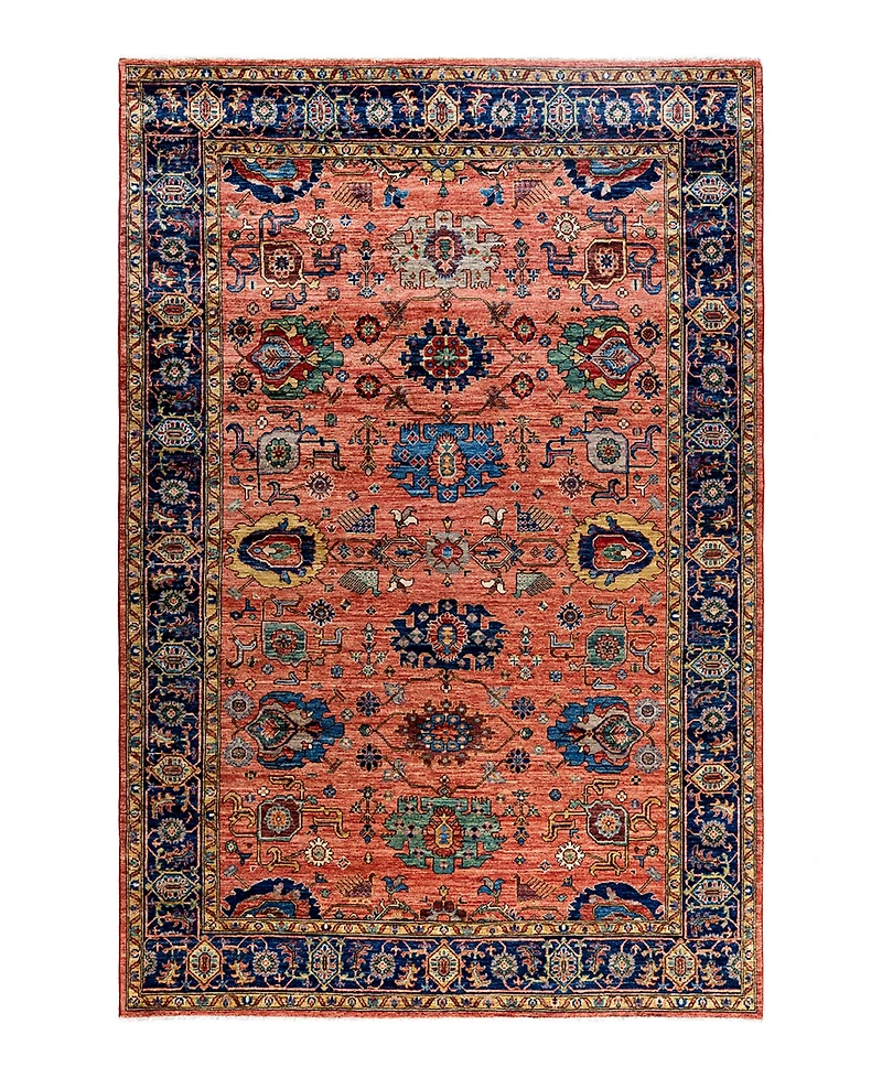 Adorn Hand Woven Rugs Serapi M1993 6'2"x9'2" Area Rug
