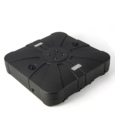 Givimo 33.5 x 33.5 Inch Fillable Cantilever Umbrella Base with Wheels