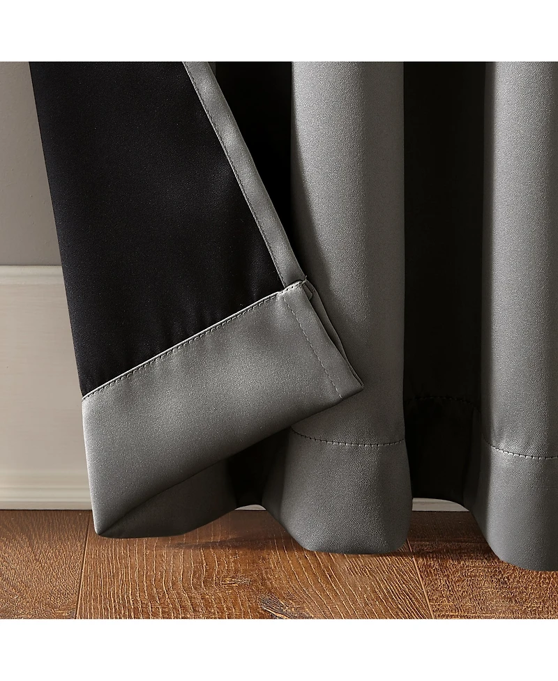 Oslo Theater Grade Extreme 100% Blackout Rod Pocket Curtain Panel