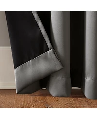 Oslo Theater Grade Extreme 100% Blackout Rod Pocket Curtain Panel