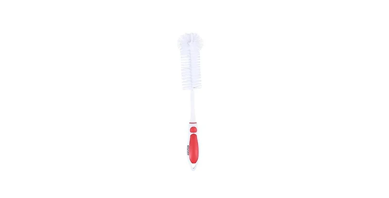 Superio Baby Bottle Brush Cleaner, Red