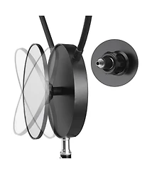 2 Pack 7" Dual Led Ring Light Dimmable Stand Phone Holder Makeup Selfie Vlog