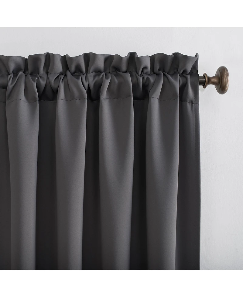 Preston Energy Saving Blackout Rod Pocket Curtain Panel