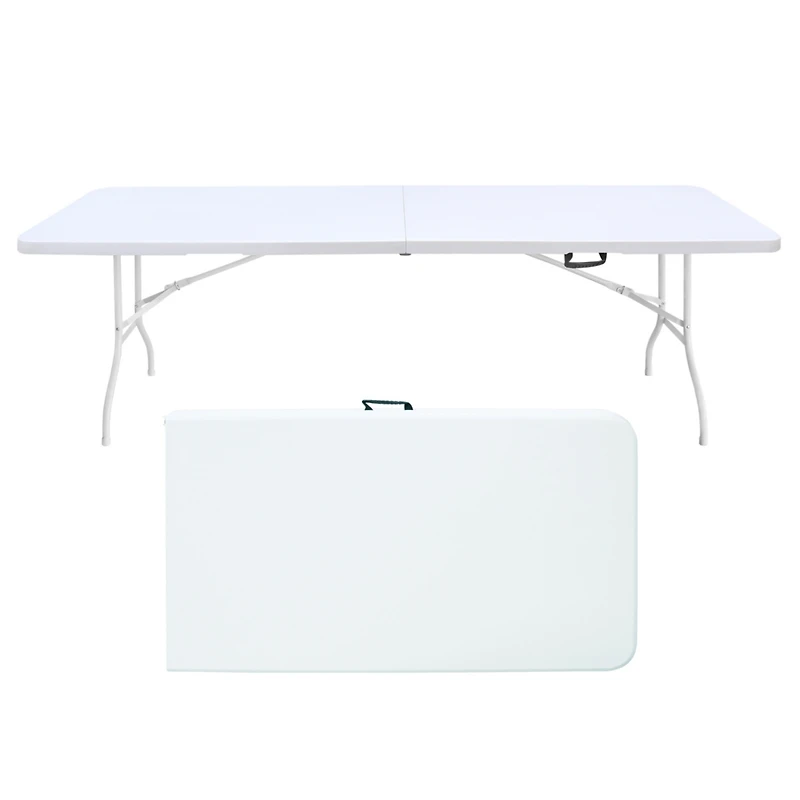 Streamdale 8ft Foldable Table Portable and Durable for Outdoor Activities