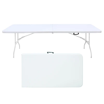 Streamdale 8ft Foldable Table Portable and Durable for Outdoor Activities