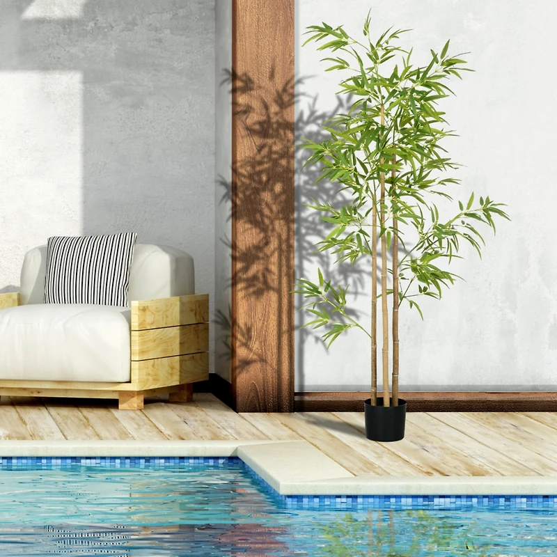 6ft Artificial Bamboo Plant