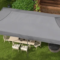 10' x 20' Instant Pop Up Canopy: Adjustable Height, Wheels for Easy Transport