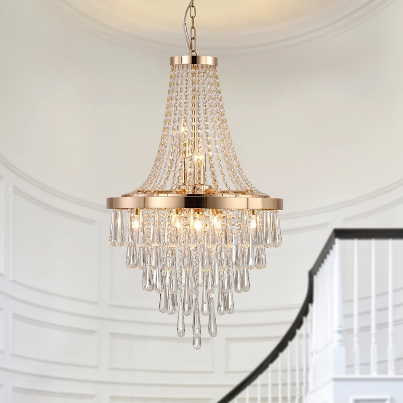 Streamdale Contemporary Crystal Chandeliers Luxury Lighting for Your Home