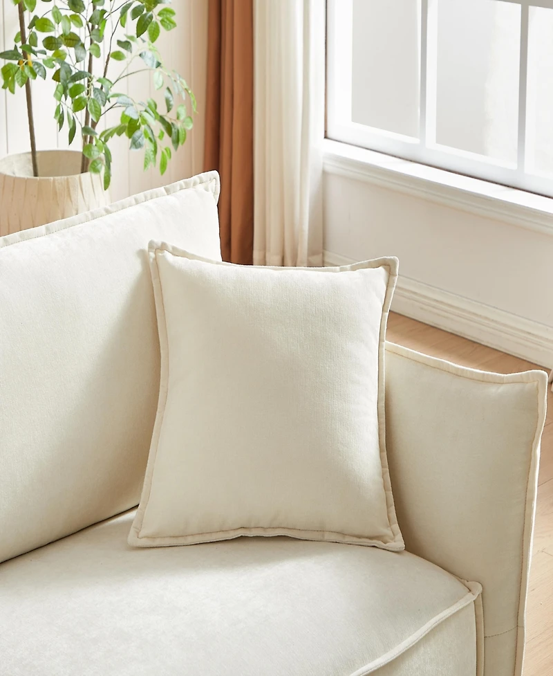 Streamdale Modern 3-Seater Sofa Combo with Linen Fabric