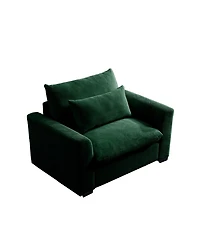 Streamdale Furniture Deep Seat Corduroy Accent Sofa