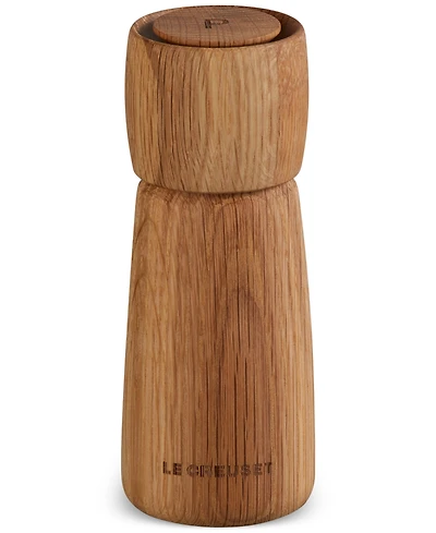 Le Creuset White Oak Alpine Pepper Mill, 7"