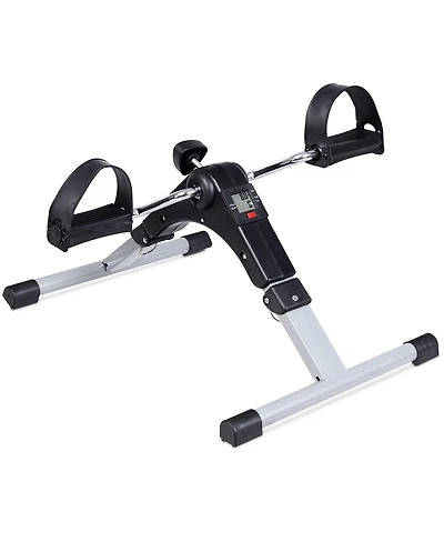 Vebreda Folding Under Desk Indoor Pedal Exercise Bike for Arms Legs
