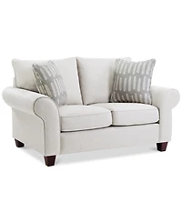 Closeout! Saeville 66" Fabric Loveseat, Created for Macy's