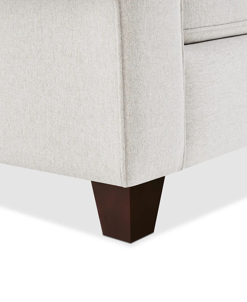 Closeout! Saeville 43" Fabric Chair, Created for Macy's