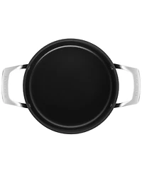 Le Creuset Essential Non-Stick Ceramic Stockpot with Glass Lid, 4-Quarts