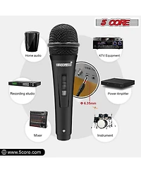 5 Core Microphone Xlr Dynamic Karaoke Singing Handheld Microfono Professional Vocal Dj Music Mic