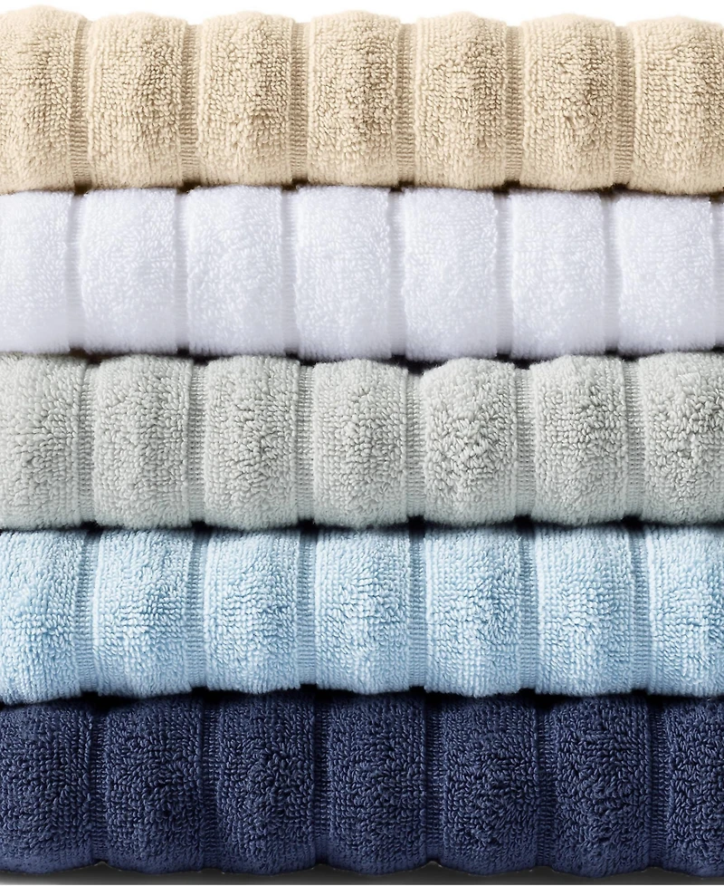 Lands' End Organic Cotton Rib Bath Towel
