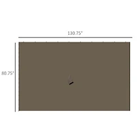 10' x 12' Universal Gazebo Sidewalls with Hardware
