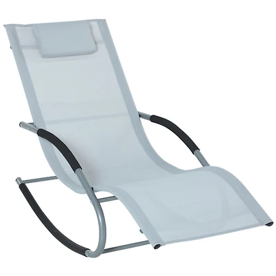 Zero Gravity Rocker Chair: Weather-Resistant Outdoor Lounger