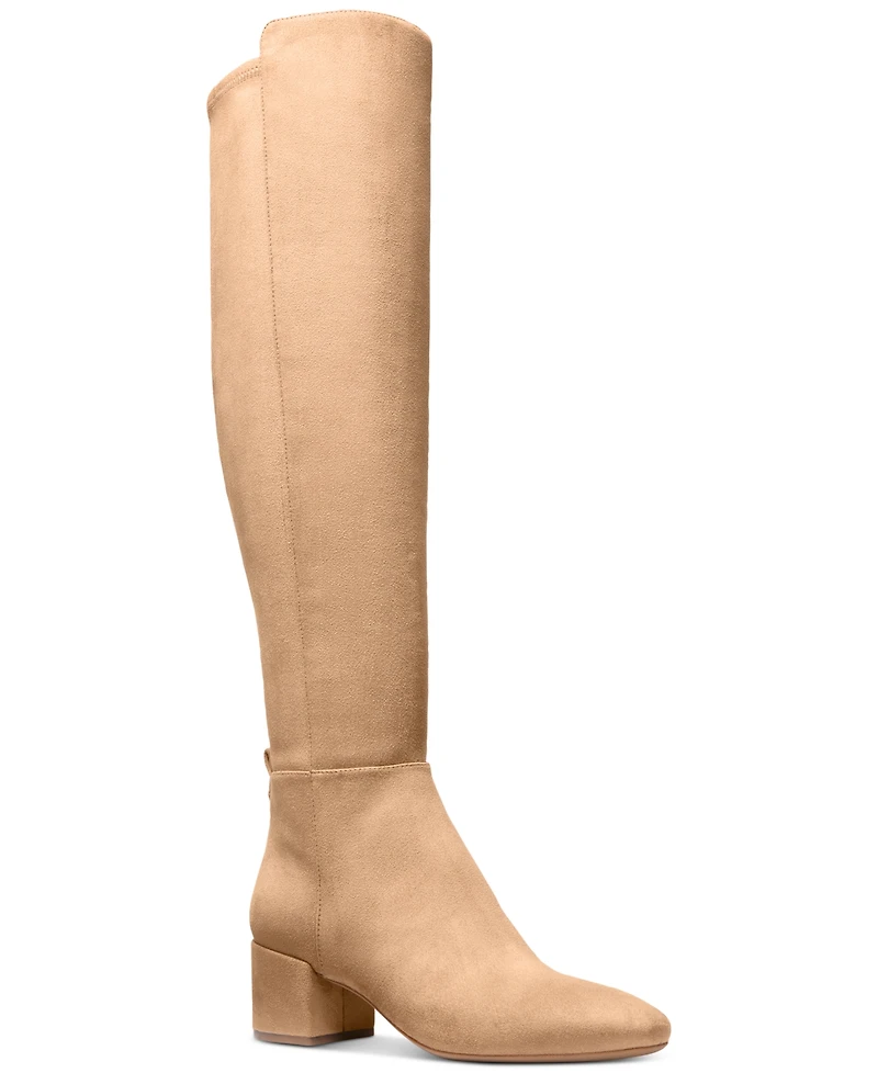 Michael Michael Kors Women's Braden Knee High Block Heel Boots