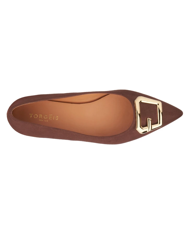Women's Hartwell Buckle Detail Ballet Flat